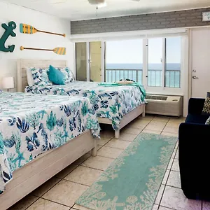  Apartment Beachfront With Free Service!private Balcony